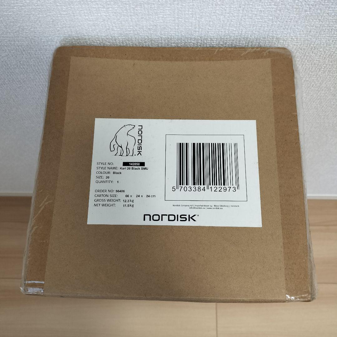 【未開封】ノルディスク カーリ20 タープ ブラック Nordisk KARI