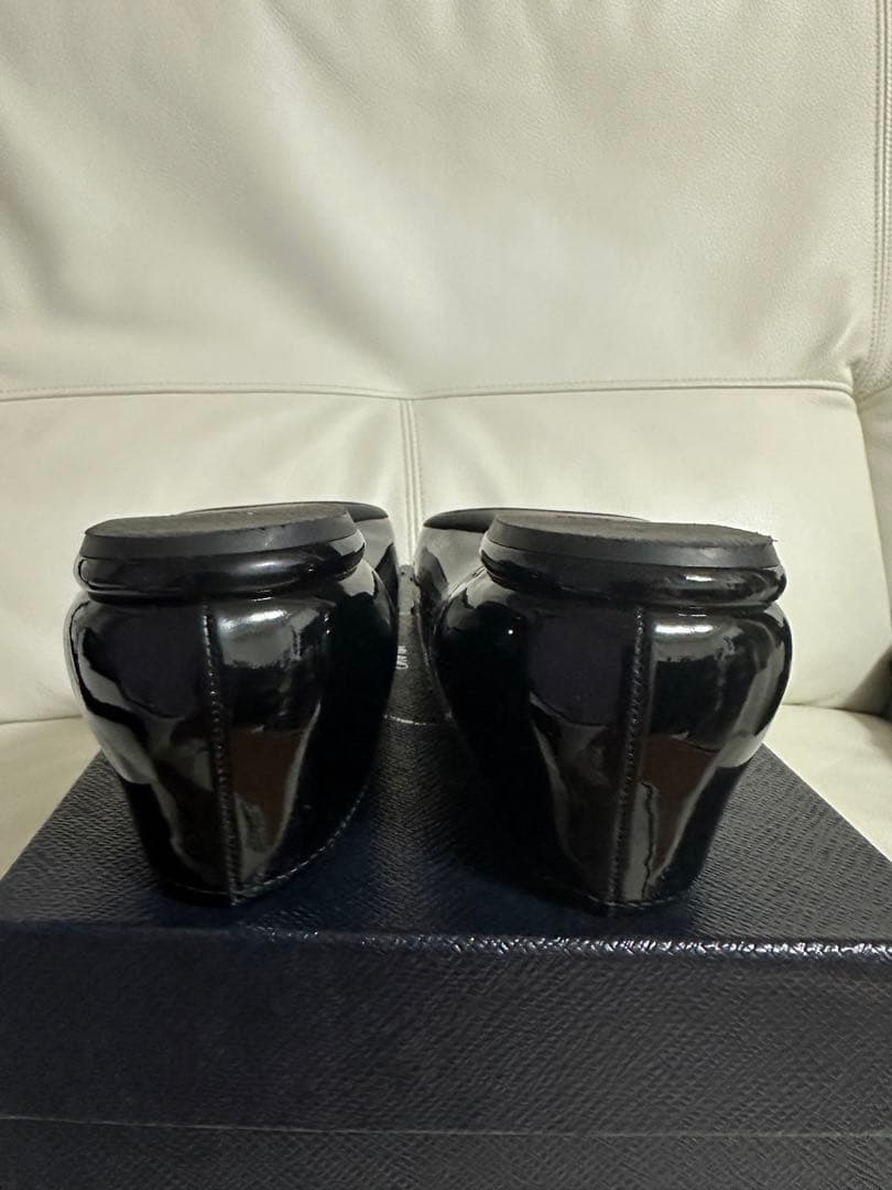 PRADA パンプス リボン　37 1/2 値下げました