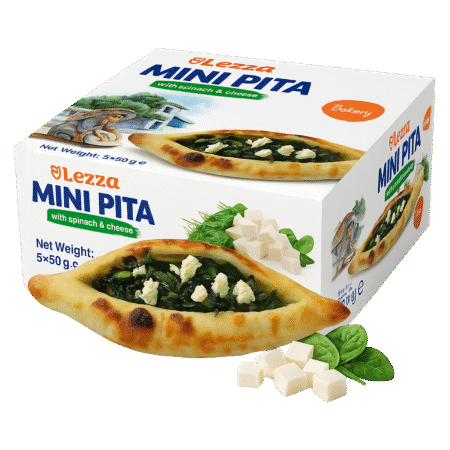 Ispanaklı Peynirli Mini Pide